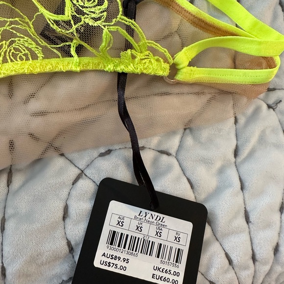 Honey Birdette Lyndl Neon Panty XS - Picture 4 of 8